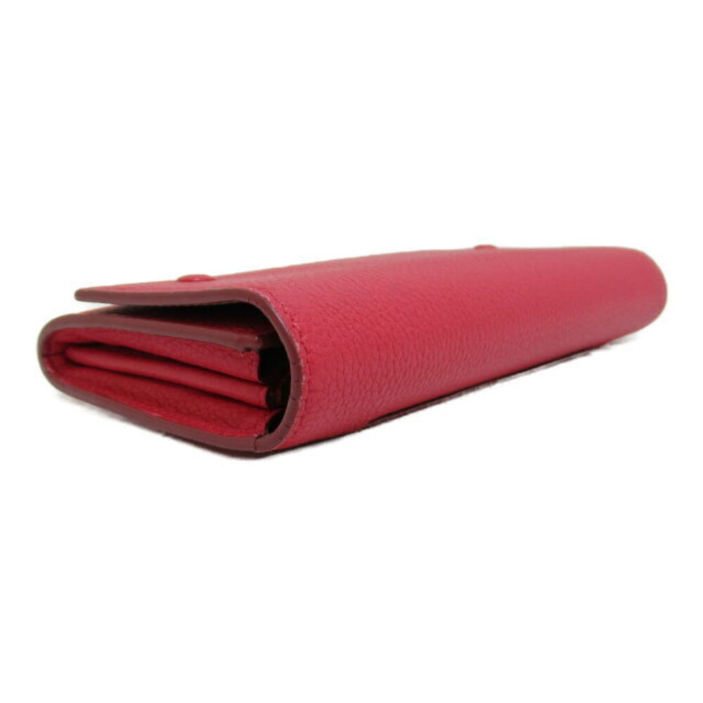 Celine leather red bifold long wallet - Picture 3 of 10